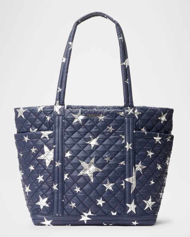 Empire Large Star-Print Tote Bag